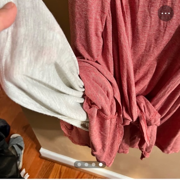 Dolan Left Coast Red Dress with Tie Sz M - Picture 4 of 4